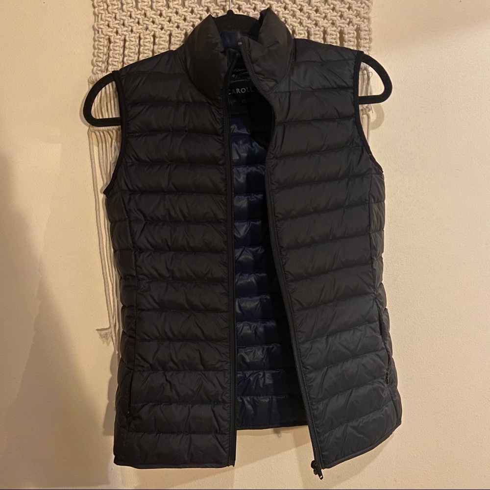 Down puffer vest